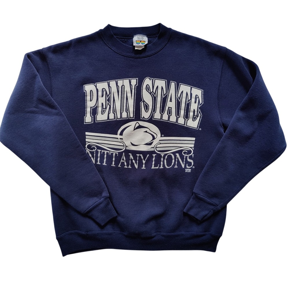 Vintage 90s Penn State Nittany Lions Sweatshirt 20/20 Sport Collegiate Sz M USA